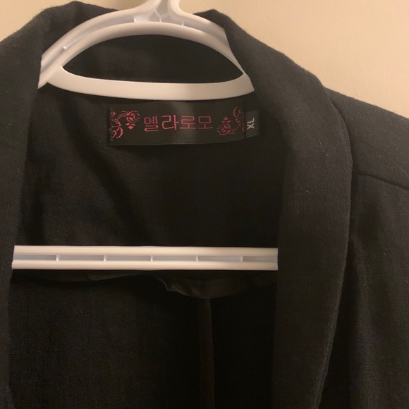 Oversized drape blazer jacket - Picture 3 of 6